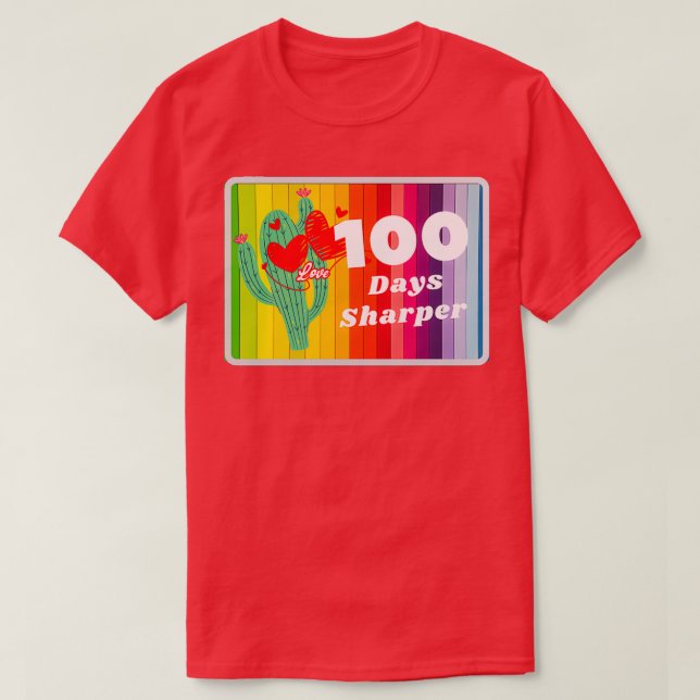 Camiseta 100 días más agudos 7 (Diseño del anverso)