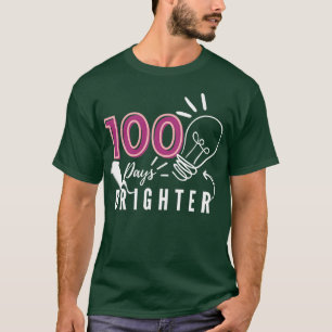 Camiseta 100 días más brillante 15