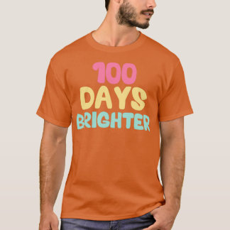 Camiseta 100 días más brillante 18