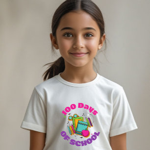 Camiseta 100 días más brillantes: 100 días escolares de los