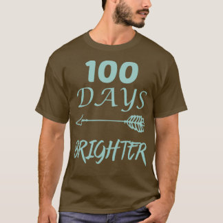 Camiseta 100 días más brillantes 4