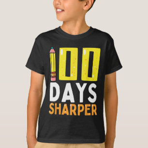 Camiseta 100 días más bruscos 100 días para los niños maest