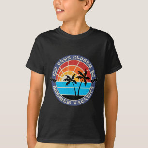 Camiseta 100 días más cerca del verano - 100° día de clases