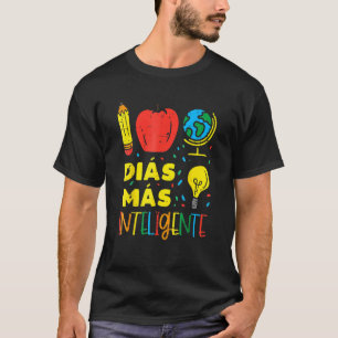 Camiseta 100 días más inteligencia