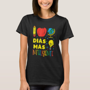 Camiseta 100 días más inteligencia