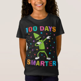 Camiseta 100 Días Más Inteligente 100º Día de Escuela Diver