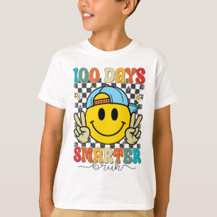 Camiseta 100 Días Más Inteligente Hermano Divertido 100 Día
