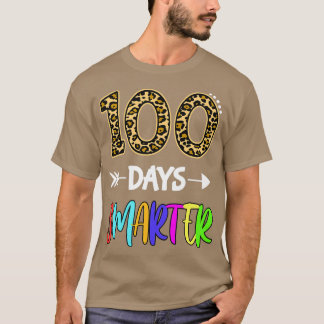 Camiseta 100 días más inteligente niño de jardín de infanci