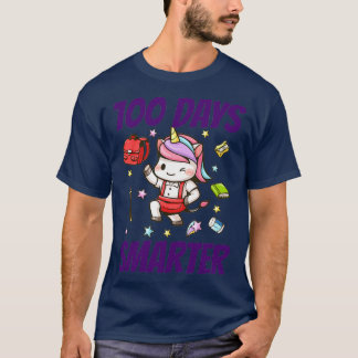 Camiseta 100 días más inteligente Unicorn 3
