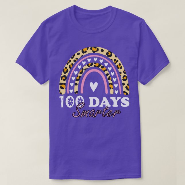 Camiseta 100 días más inteligentes, 100 días de clases, Rai (Diseño del anverso)