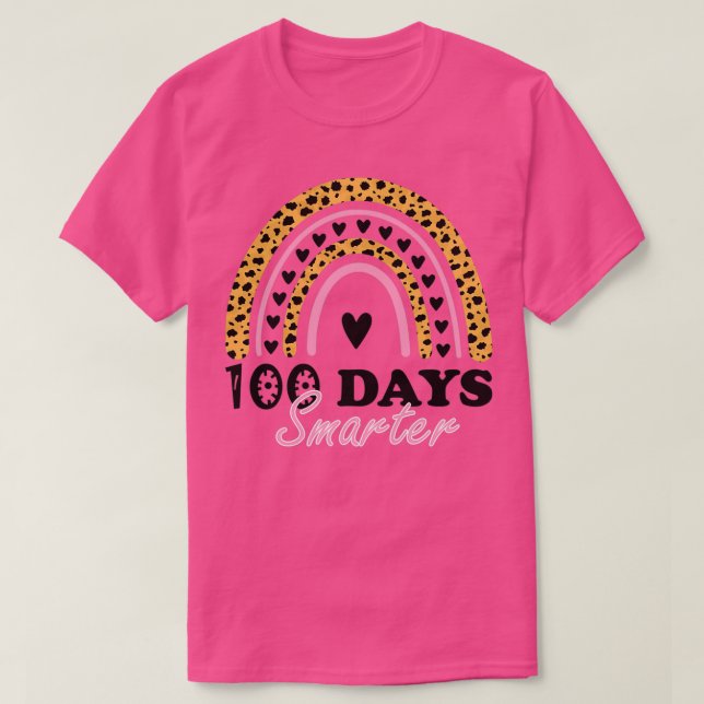 Camiseta 100 días más inteligentes, 100 días de clases, Rai (Diseño del anverso)
