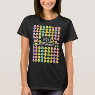 Camiseta 100 días más inteligentes 100 días de escuela de b