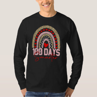 Camiseta 100 días más inteligentes, 100 días felices del ar