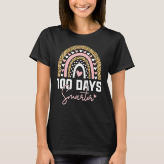 Camiseta 100 días más inteligentes, 100 días felices del ar