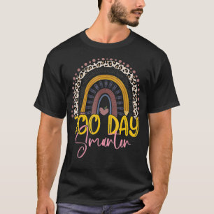 Camiseta 100 días más inteligentes, 100 días felices del ar