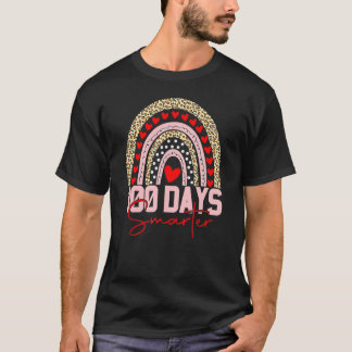 Camiseta 100 días más inteligentes, 100 días felices del ar