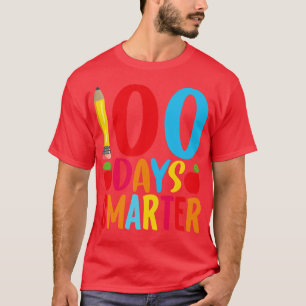 Camiseta 100 días más inteligentes 100 días feliz día de Pr