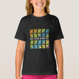 Camiseta 100 días más inteligentes, 100 días más inteligent