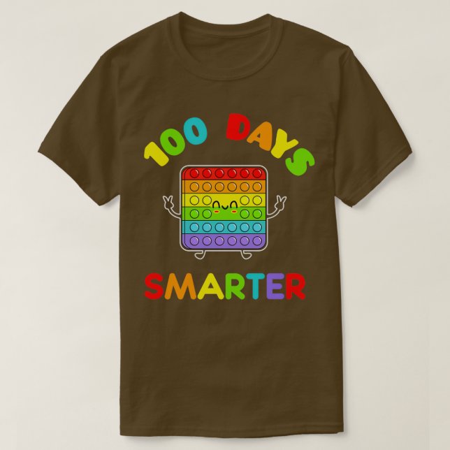 Camiseta 100 días más inteligentes 40 (Diseño del anverso)
