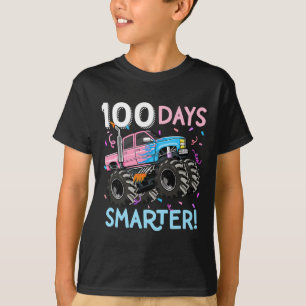 Camiseta 100 días más inteligentes de monstruo camionero 10