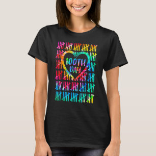 Camiseta 100 días más inteligentes de recuento de votos