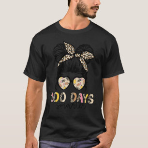 Camiseta 100 Días Más Inteligentes Groovy 100 Días De Enseñ