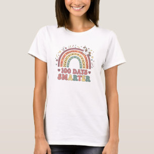 Camiseta 100 días más inteligentes niñas Unicornio 100º día