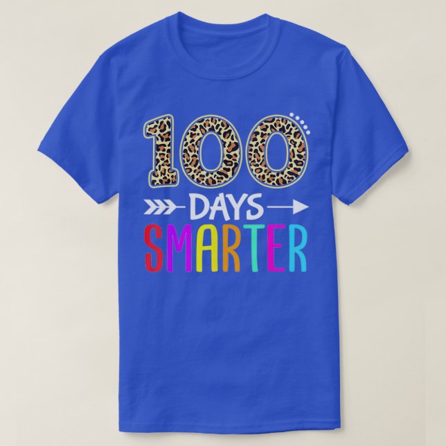 Camiseta 100 días más inteligentes niño de jardín de infant (Diseño del anverso)