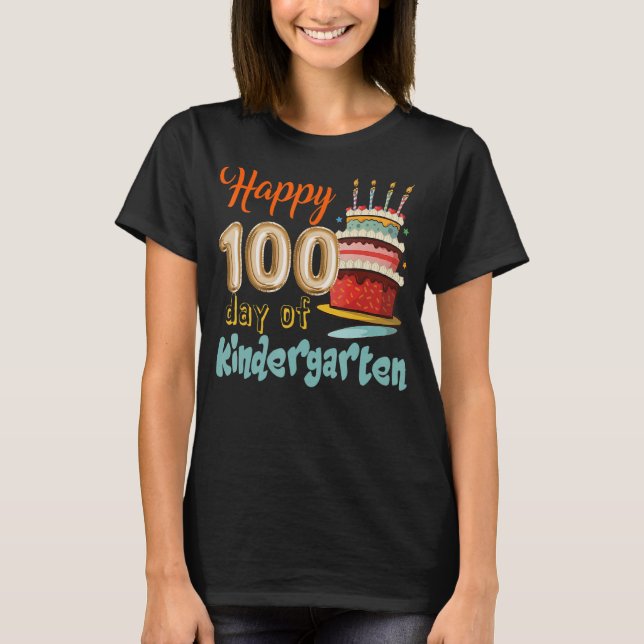 Camiseta 100 días más inteligentes para estudiantes 100 día (Anverso)