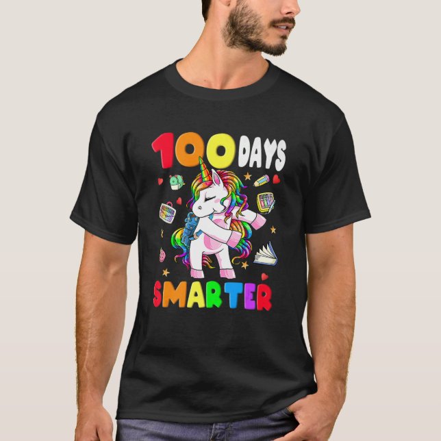 Camiseta 100 días más inteligentes para maestros Chicas que (Anverso)