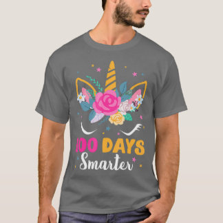 Camiseta 100 días más inteligentes, Unicorn 100 días de esc
