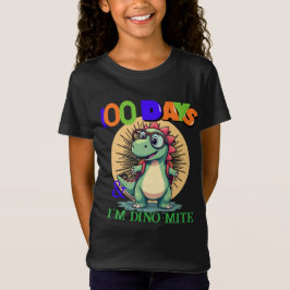 Camiseta ¡100 Días más Inteligentes y Dino-Mite! | Escuela