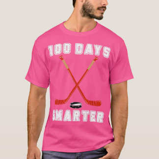 Camiseta 100 días más inteligentes y felices 100 días de ho