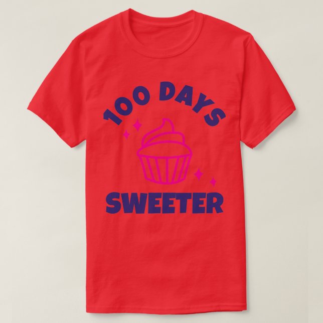 Camiseta 100 Días Menor 100 Días Escolar 2 (Diseño del anverso)