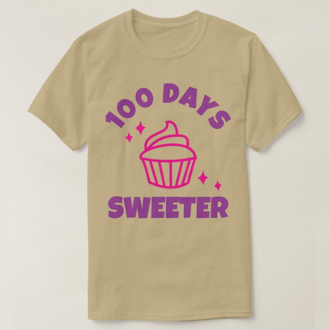 Camiseta 100 Días Menor 100 Días Escolar 4 (Diseño del anverso)