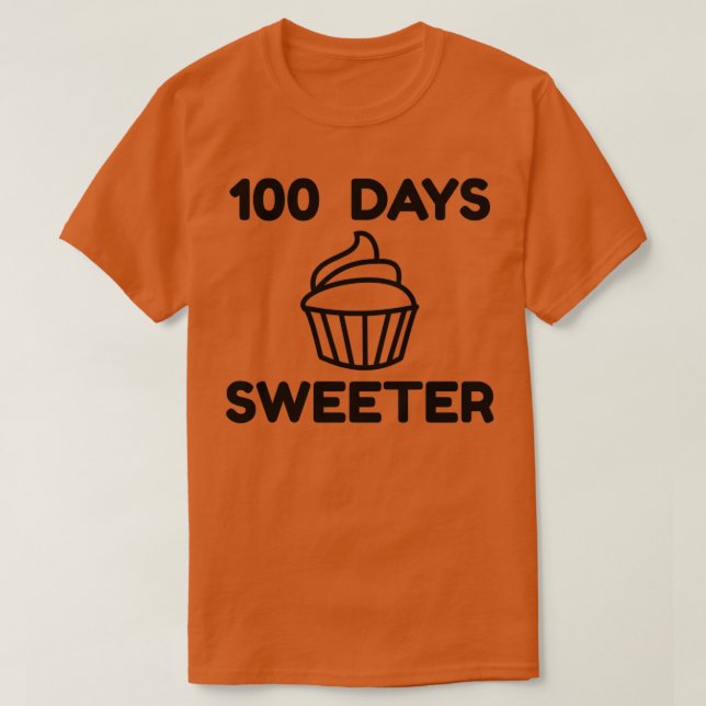Camiseta 100 Días Menor 100 Días Escolar 5 (Diseño del anverso)
