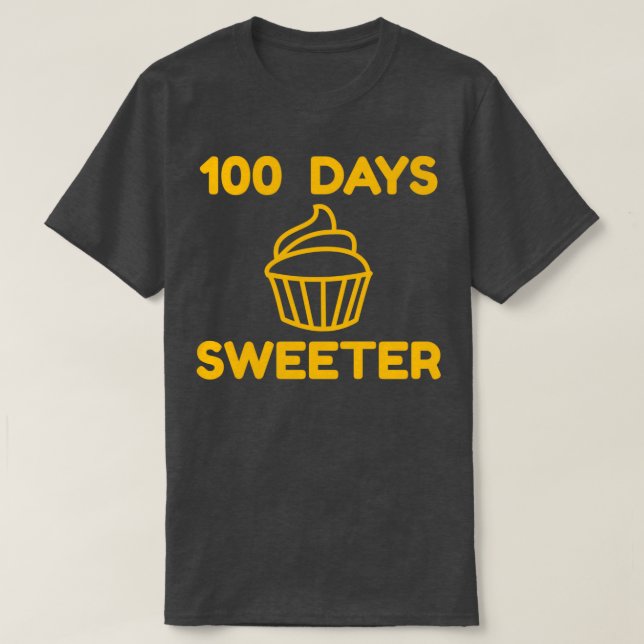 Camiseta 100 Días Menor 100 Días Escolar 8 (Diseño del anverso)