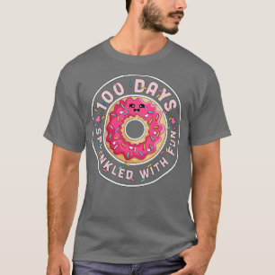 Camiseta 100 días salpicados con niños divertidos