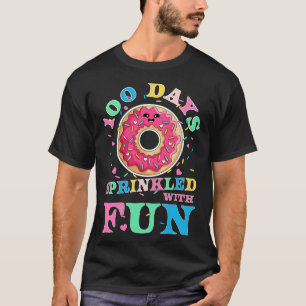 Camiseta 100 días salpicados con niños divertidos