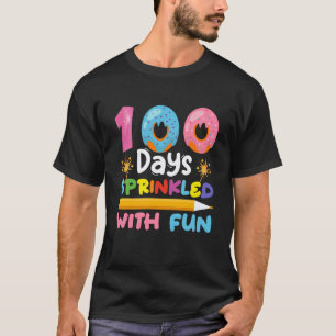 Camiseta 100 Días Salpicados De Diversión 100º Día De Coleg