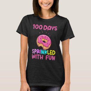 Camiseta 100 Días Salpicados De Diversión 100 Días De Escue