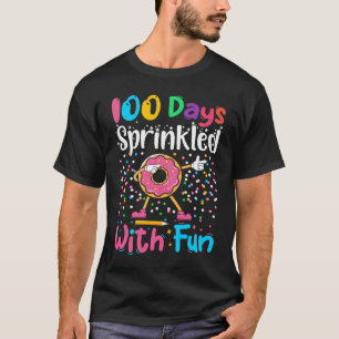 Camiseta 100 Días Salpicados De Diversión 100 Días De Escue