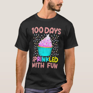 Camiseta 100 Días Salpicados De Diversión 100 Días De Escue
