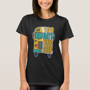 Camiseta 100 días sin accidente - Conductor de autobús esco
