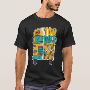 Camiseta 100 días sin accidente - Conductor de autobús esco