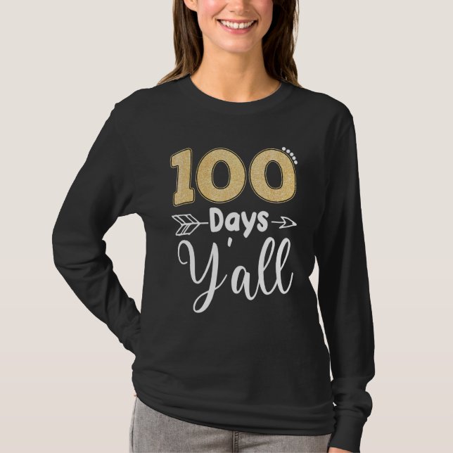 Camiseta 100 días todos los estudiantes del sur 100 días (Anverso)