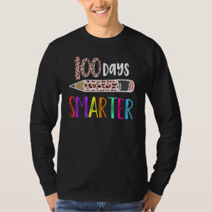 Camiseta 100 Días todos profesores o estudiantes felices 10