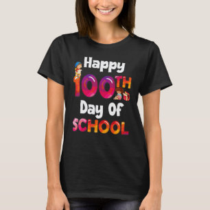 Camiseta 100 Días Ustedes Estudiante Maestro Feliz 100º Día