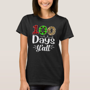 Camiseta 100 Días Ustedes Maestro 100º Día De La Escuela Es