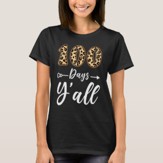 Camiseta 100 Días Ustedes Maestro O Estudiante 100º Día De